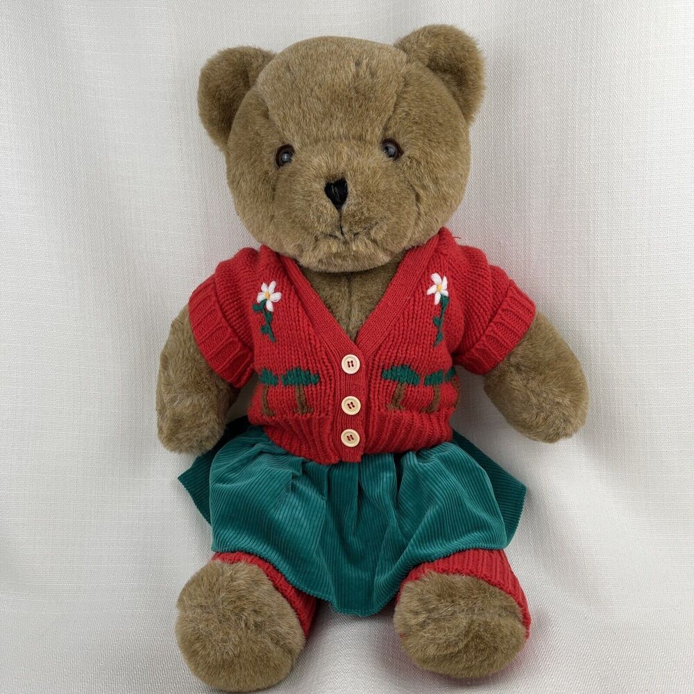 Vintage Chosun AMC Plush Teddy‎ Bear Stuffed Animal Sweater Leg Warmers 22"
